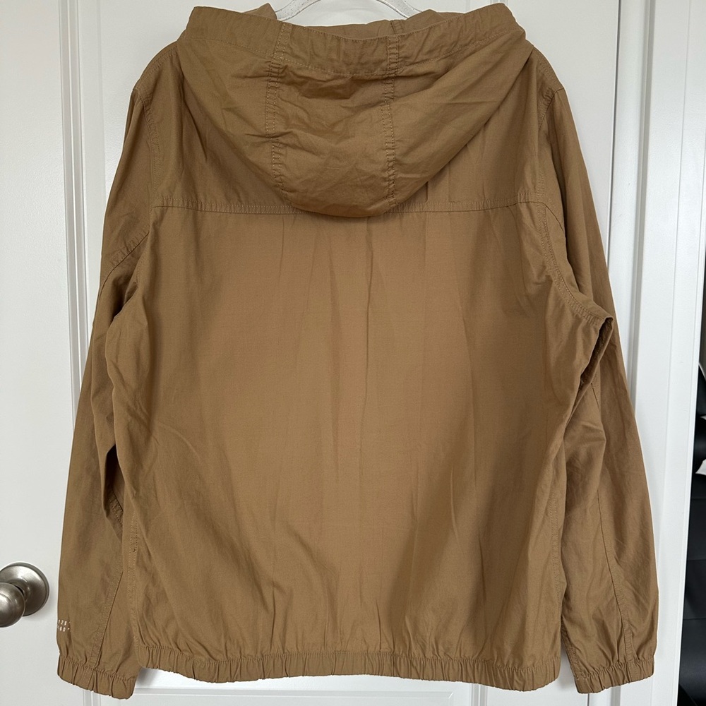 Denim & Flower Ricky Singh Tan Cotton Zip Up Outerwear Jacket - L - Picture 7 of 11